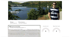 Desktop Screenshot of metinseylan.com